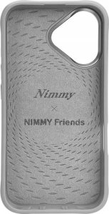 Etui Nimmy Glasses Cool Cat do iPhone 16  szary 3