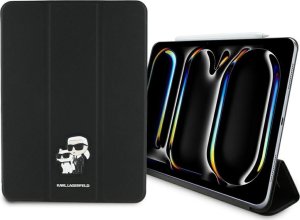 Karl Lagerfeld KLFC11PM24SAKCK iPad Pro   11" 2024 Book Cover czarny/black Saffiano Magnetic Karl &Choupette 1