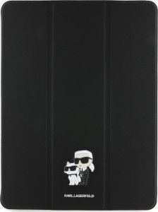 Karl Lagerfeld KLFC13RM24SAKCK iPad Air   13" 2024 Book Cover czarny/black Saffiano Magnetic Karl &Choupette 2
