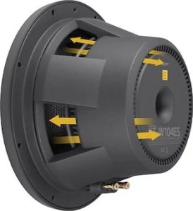 Sony XS-W104 25cm (10'') Mobile ES subwoofer honeycomb design 2