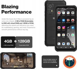 Smartfon Beafon AGM MOBILE H Max LTE 4GB 128GB Outdoor black 2