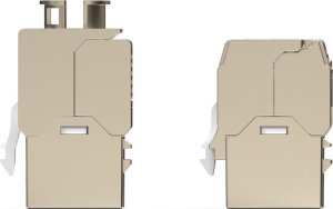 Digitus Kompaktowy moduł keystone CAT 6A, ekranowany, beznarzędziowe złącze montażowe 3