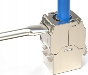 Digitus Kompaktowy moduł keystone CAT 6A, ekranowany, beznarzędziowe złącze montażowe 5