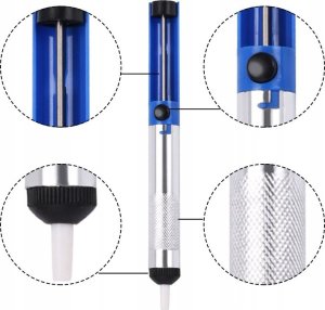 Lutownica Precyzyjna Zestaw Lutowniczy Kolbowa do Elektorniki Techrebal 60W 6