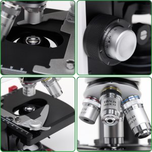 Mikroskop Techrebal Mikroskop Optyczny Biologiczny BioVision* Pro 1000x Trinokularowy 4