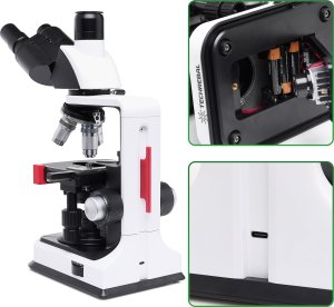 Mikroskop Techrebal Mikroskop Optyczny Biologiczny BioVision* Pro 1000x Trinokularowy 7