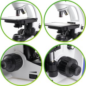 Profesjonalny Mikroskop Metalurgiczny Trinokularowy Techrebal MT1 LED 500x 6