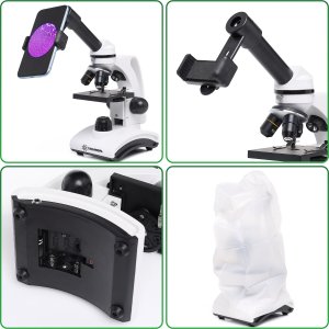 Mikroskop Optyczny Biologiczny Techrebal BioVision 2000x do Edukacji Nauki 11