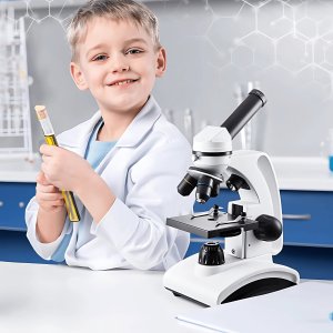 Mikroskop Optyczny Biologiczny Techrebal BioVision 2000x do Edukacji Nauki 12