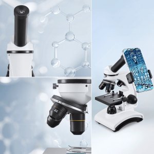 Mikroskop Optyczny Biologiczny Techrebal BioVision 2000x do Edukacji Nauki 2