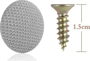 Samochodowy zestaw do naprawy podsufitki Heckermann A088 Jasnoszary Grey-White 3