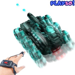 Samochód RC czołg zdalnie sterowany Heckermann HD5055 Niebieski 2