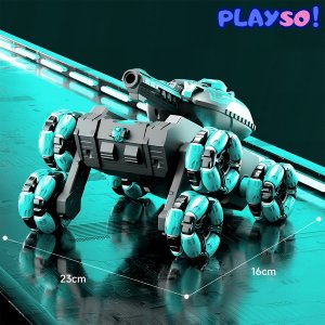 Samochód RC czołg zdalnie sterowany Heckermann HD5055 Niebieski 6