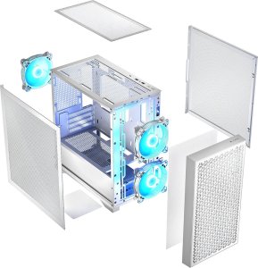 Obudowa Logic Concept Dart Pro Mini ARGB biała (AM-DART-PRO-ARGB-20) 5