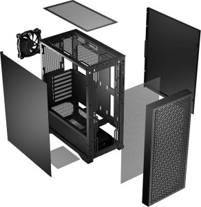 Obudowa Logic Concept Dart Pro Solid czarna (AT-DART-PRO-SOLI-10) 2