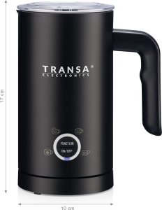 Spieniacz do mleka Transa Electronics Czarny (TE-115B) 3