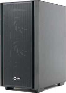 Obudowa do komputera ZENPC Flow TG Black 4x Fander P12 PWM PST 2