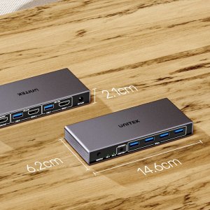 Unitek Przełącznik KVM 4K@60Hz USB 3.0 HDMI 11