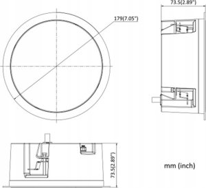 Hikvision SIECIOWY GŁOŚNIK SUFITOWY DS-QAZ1203G1-BE 3&nbsp;W Hikvision 5