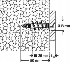 KOŁEK DO STYROPIANU FISCHER FID-II Fischer 7
