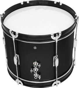 KERA PERKUSJA DLA DZIECI ZESTAW STOŁEK PAŁECZKI BĘBEN BASOWY CZARNA 8