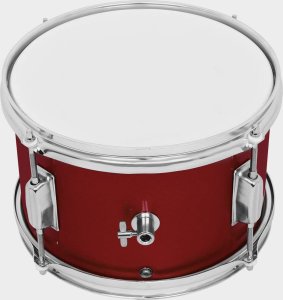 KERA PERKUSJA DLA DZIECI ZESTAW STOŁEK PAŁECZKI BĘBEN BASOWY CZEROWNA 6