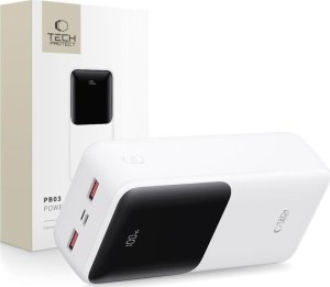 TECH-PROTECT PB03 POWER BANK 30000MAH 22.5W WHITE 1