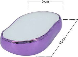Kamień do usuwania włosów Heckermann MMQ-45 Fioletowy matowy 4