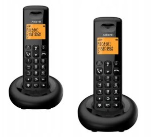 ALCATEL E260 DUO BLACK - TELEFON DECT 1