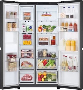 Lodówka LG LG GSBC40EPPE Fridge Freezer Black 4