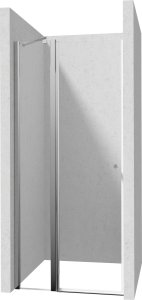 Drzwi prysznicowe 110 cm - uchylne 1