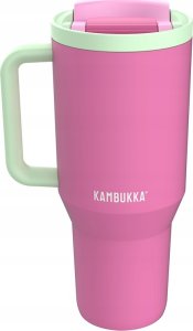 Kubek termiczny z teleskopową słomką Kambukka Rio Tumbler 950ml Bubblegum Mint 4
