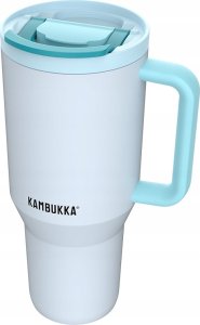 Kubek termiczny z teleskopową słomką Kambukka Rio Tumbler 950ml Frosty Coconut 2