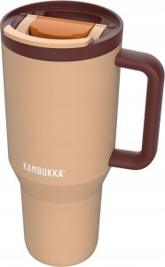 Kubek termiczny z teleskopową słomką Kambukka Rio Tumbler 950ml Almond Dream 3