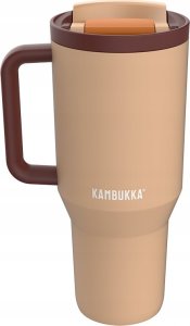 Kubek termiczny z teleskopową słomką Kambukka Rio Tumbler 950ml Almond Dream 4