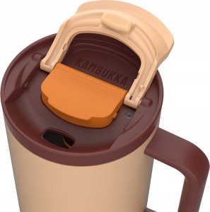 Kubek termiczny z teleskopową słomką Kambukka Rio Tumbler 950ml Almond Dream 10