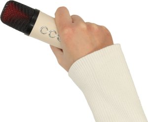 Głośnik do karaoke USB Bluetooth kremowy Kik sp. z o.o. sp. k. 7