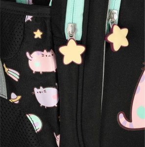 Plecak szkolny młodzieżowy czterokomorowy Pusheen 22L czarny St. Majewski Spółka z o.o. 3