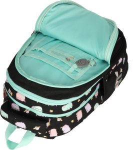 Plecak szkolny młodzieżowy czterokomorowy Pusheen 22L czarny St. Majewski Spółka z o.o. 7