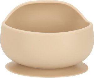 Naczynia silikonowe dla dzieci sowa zestaw 8 elementów beżowy Kik sp. z o.o. sp. k. 6