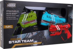 Pistolety Laserowe LASER TAG Zielony Niebieski 2