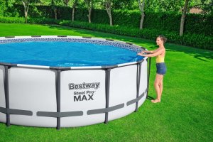 Bestway Pokrywa solarna 417cm na Basen ogrodowy 396-457cm/13-15FT 4
