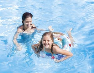 Wesołe kółko dla dzieci 61 cm INTEX Białe 2