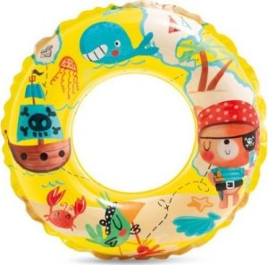 Wesołe kółko dla dzieci 61 cm INTEX Żółte 1