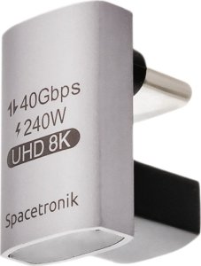 Adapter USB Spacetronik SPU-A23 USB-C - USB-C Biały 2