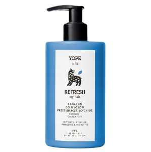 Yope Men Refresh My Hair Szampon Przetłuszczanie, 300 ml 1