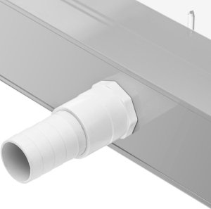 Wylewka wodospadowa kaskada ścienna do ogrodu stawu LED 120 cm wypływ 30 mm UNIPRODO 4