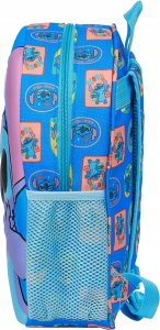 Safta PLECAK DO PRZEDSZKOLA DZIECIĘCY STITCH 3D DUŻY NIEBIESKI DLA DZIECI 2