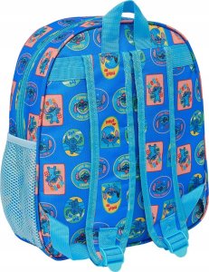 Safta PLECAK DO PRZEDSZKOLA DZIECIĘCY STITCH 3D DUŻY NIEBIESKI DLA DZIECI 3