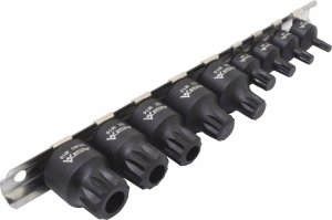 ASTA IMPACT SOCKETS XZN 1/4"-3/8" 9pcs. 5